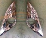 أغطية كشافات ضباب أمامية كامري SE موديل 2021 أمريكي كروم كامل (Front Fog Lamp Cover – All Chrome)