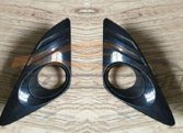 أغطية كشافات ضباب كامري SE موديل 2021 أمريكي مع فتحة لون أسود (Fog Lamp Cover w/ Hole Black)