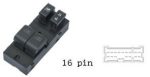 (مجموعة مفاتيح تحكم زجاج (ماستر) - نيسان NV200 | جهة السائق (FL) | 16 خط)