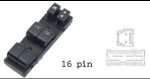 (مجموعة مفاتيح تحكم زجاج (ماستر) - نيسان ألتيما ومكسيما | جهة السائق (FL) | 16 خط)