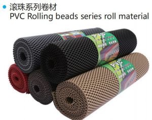 رول أرضيات سيارات PVC بنمط حبيبي – متعدد الألوان وقابل للقص